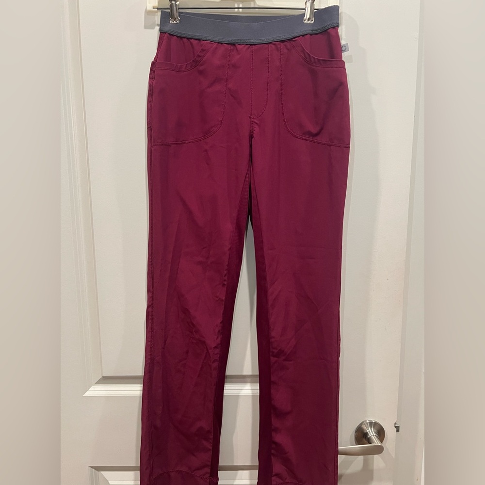 XS Scrub Pants - WINE